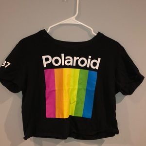 Super cute new Polaroid crop top